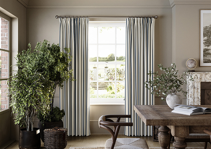 The British Stripe Co. George, Polzeath No.1 - Made to Measure Curtains - Image 3